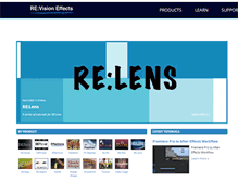 Tablet Screenshot of help.revisionfx.com